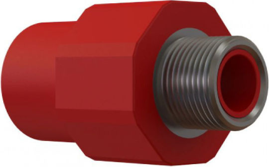 Interplast Pn-25 Pp-r Ρακόρ Τερματικό Αρσενικό 110 Χ 4''