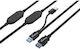 MediaRange 15m USB 3.0 Cable A-Male to (MRCS244)