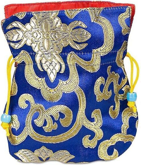 Mωσαϊκό Τσαντάκι Πουγκί Lotus Brocate Mala 14x10cm