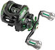 Yumoshi Eqc201 Mulineta Baitcasting cu 4 Rulmenți Raport de Transmisie 6.3:1 Mâner Stâng pentru Utilizatori Drepta