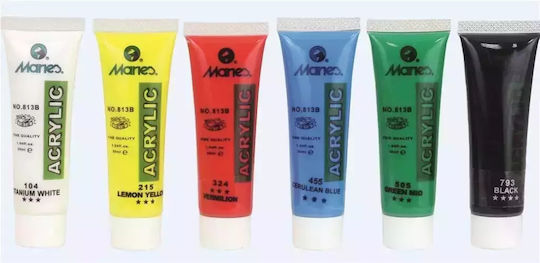 Acrylic Paints 6 Colors Maries