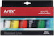 Artix Acrylic Colours 6 Pieces X 75 Ml