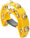 Peace Tm-2b White Plastic Hand Tambourine