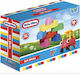 Little Tikes Cuburi De Construit Soft Pentru 6+ Luni 10 Bucăți