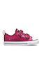 Chuck Taylor All Star Παιδικά Sneakers με Σκρατς Μωβ
