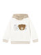 Kids Sweatshirt with Hood Beige