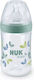 Nuk Plastic Baby Bottle Nature Sense Against An...