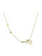 Graloro Necklace with design Heart from Gold Plated Steel