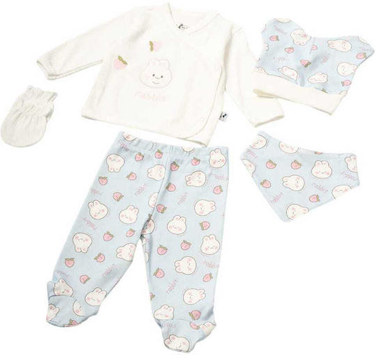 Newborn Clothing Set for Girl for 0-9 months 5pcs