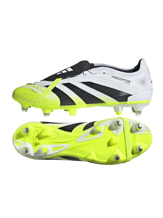 adidas Predator Pro Fußballschuhe mit Stollen Weiß