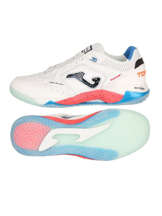 Joma Top Flex Футболни Обувки За Зала Бели