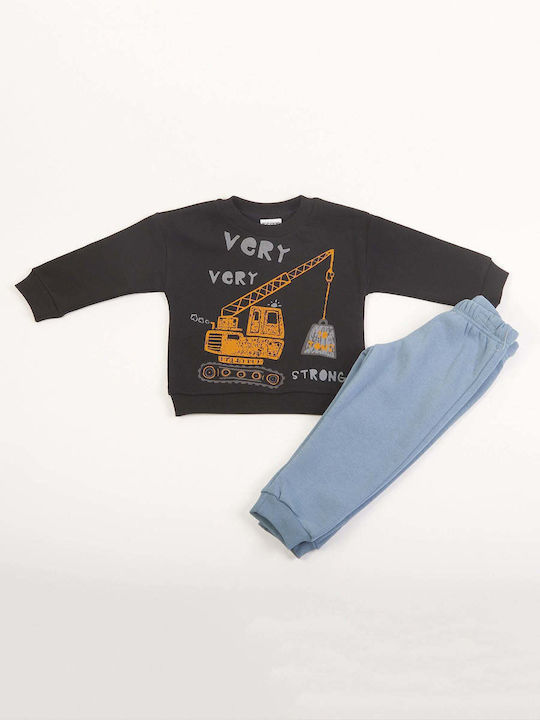 Trax Kids Sweatpants Set Black 2pcs