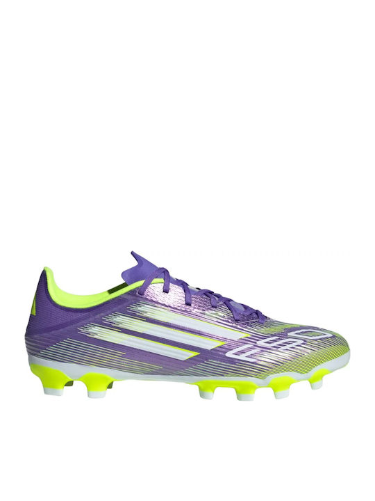 adidas F50 League Футболни Обувки с Бутони MG Лилави