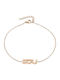 Graloro Women's Bracelet made of Steel Gold Plated