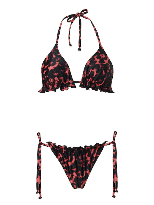 Stefania Frangista Bikini Set With Light Padding Cherry