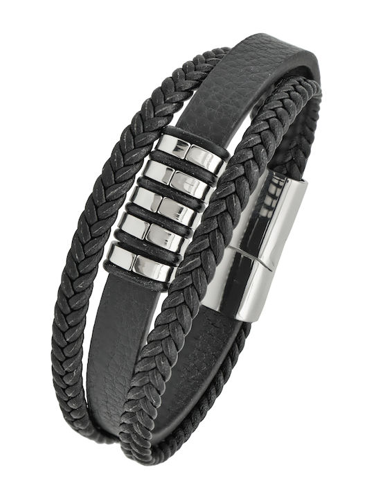 Graloro Мъжко Гривна от Кожа