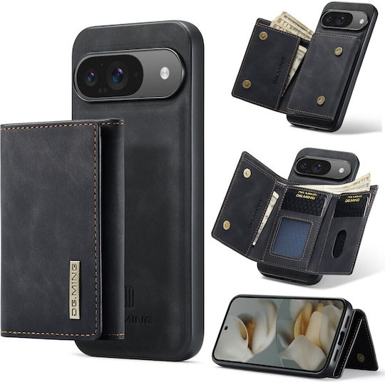 DG.MING Wallet Πλαστικό Μαύρο (Google Pixel 10 / 10 Pro)