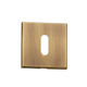 Door Knob Escutcheon 1100 Bronze 50x50mm