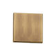 Türknopf Rosetten - Türknäufe 1100 Bronze 50x50mm