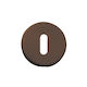 Türknopf Für Mitteltür 1110 Dunkelbronze Φ50x50mm