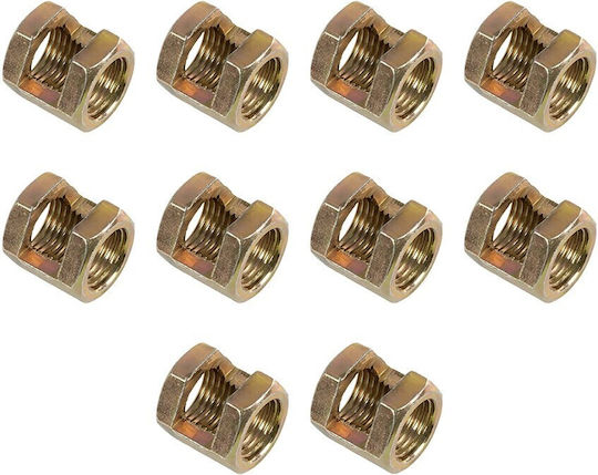 Globostar Pipeadapt 79593 Metal DIY Connector for Solid Lighting Pipes M1.3 X W1.3 X H1.5cm Pack of 10 Pieces