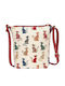 Sling Cheeky Cat Γυναικεία Τσάντα Χιαστί Πολύχρωμη