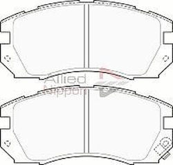 Brake Pads Disc Brakes Subaru Impreza Legasy 03 Adb3840