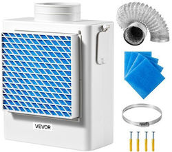 Vevor 3 In 1 Indoor Dryer Vent Kit Abs Material Fits 99 Mm Exhaust Port Vevor 3 In 1 Indoor Dryer Vent Kit Abs Material Fits 99 Mm Exhaust Port