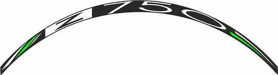 Αυτοκολλητο Τροχων Strip White Dcw57p Kawasaki Z750 Print