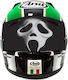 Adhesive Perforated Scream Eye OV8P Print Helmet Sticker