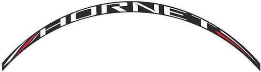 Motorrad-Aufkleber Felgenklebeband Weiß Streifen Dcw28p Druck