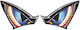 Αυτοκολλητο Διακοσμητικο Universal Flat Labels Eyes Blue Eyesbp Print
