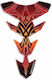 Motorrad-Aufkleber Tankdeckel Cgexs72rp Tribal Rot Universale Tankpad Druck