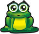 Autocolant Decorativ Universal Frog Lux Label 2buc 5020p Print