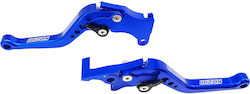Kozi Set Brems-/Kupplungshebel für Motorräder Einstellbar für Sym VF 185 Blau LV-BC-SYM01-SYMVF3I-BU Kozi Set Brems-/Kupplungshebel für Motorräder Einstellbar für Sym VF 185 Blau LV-BC-SYM01-SYMVF3I-BU