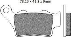Brake Pads Set Fa208/fa213 Organic Fizz42842