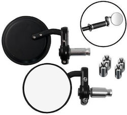 A-Pro Motorcycle Mirrors 2pcs Black A-Pro Motorcycle Mirrors 2pcs Black
