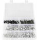 Aluminum Bolts Kit 177pcs Motorcycle Silver
