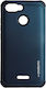 Motomo Umschlag Rückseite Kunststoff Blau (Redmi 6) 10022685