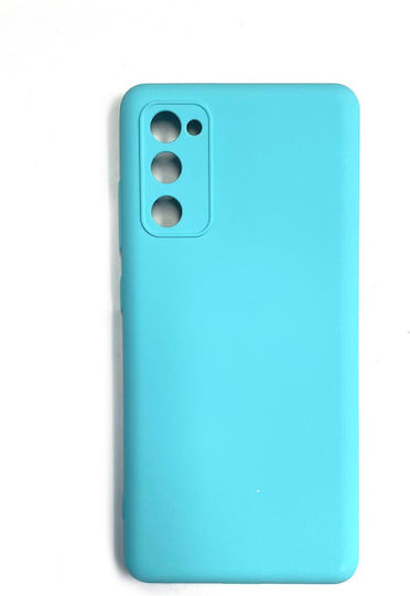 SiiPro Umschlag Rückseite Silikon Hellblau (Samsung Galaxy S20FE)