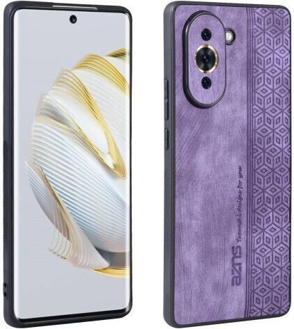 Azns Back Cover Plastic / Leather Purple (Huawei Nova 10) 660110342E
