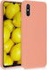 Soft Back Cover Σιλικόνης Κοραλί (Redmi 9A / 9AT)