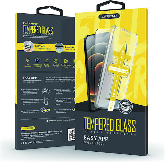 Zifriend 3D Tempered Glass Μαύρο (iPhone 11 Pro Max / XS Max) ZIF0013