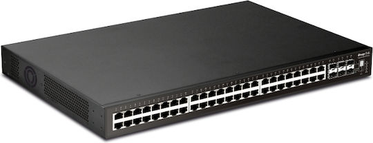 Draytek VigorSwitch P2542x Managed L2 Switch με 48 Θύρες Ethernet και 6 SFP Θύρες