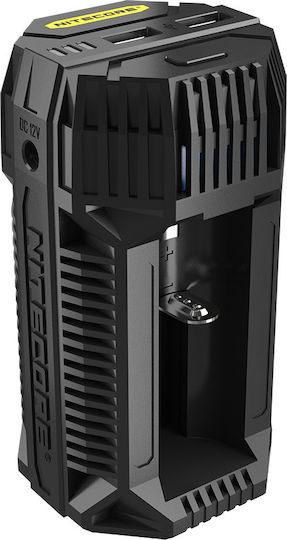 NiteCore Φορτιστής 2 Μπαταριών Μεγέθους