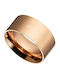 Graloro Ring Small Wedding Band made of Steel Gold Plated