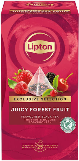 Tea Lipton Exclusive Selection Pyramids Forest Fruits 25 Bags