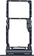 Clappio Hybrid Dual Nano Sim Card Tray Samsung Galaxy A26 Black