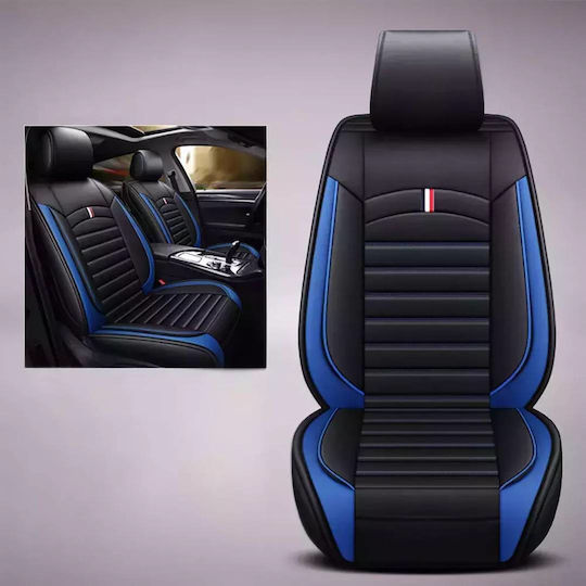 Waterproof Car Seat Covers Set 11 Pieces Leatherette Black 000.230.16029
