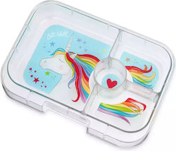 Yumbox Plastic Kids' Food Container Unicorns